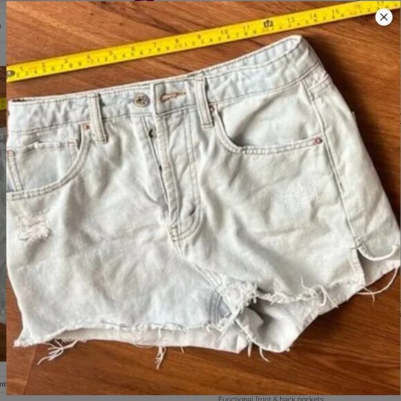 Wild Fable Super High-Rise Cutoff Shorts Size 2 | Gently Loved | MSRP $22 - Picture 5 of 6